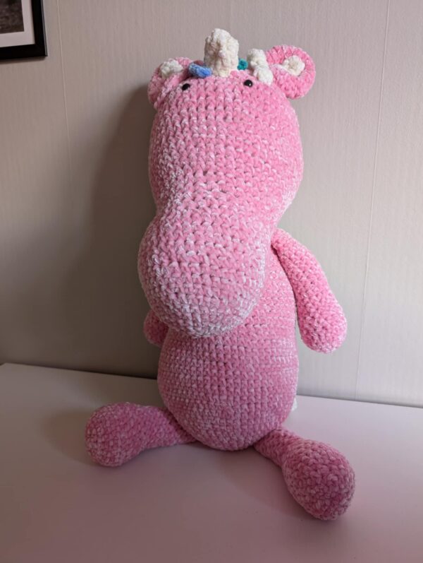 Rosa Unicorn (Stor)